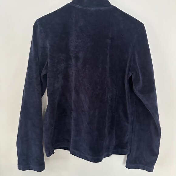 Vintage Y2K Boca Athletic Velvet Track Jacket - Picture 5 of 7